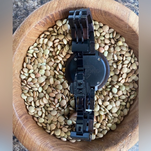 JORD Dark Brown Wooden Watch NWOB 2018 Diamond Club - Picture 3 of 5